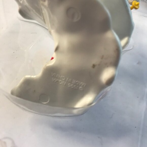 Noma Vintage 90s Ornamotion SKI RACE Rotating Christmas Tree Ornament 1995 Motor - Picture 11 of 14